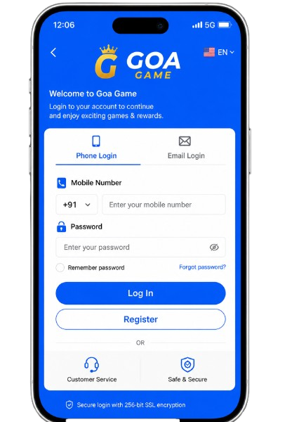 Goa Game Login